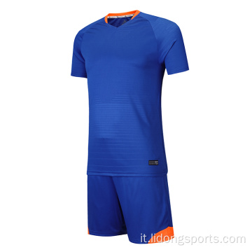 Camicia da calcio suBlimation personalizzata uniforme da calcio